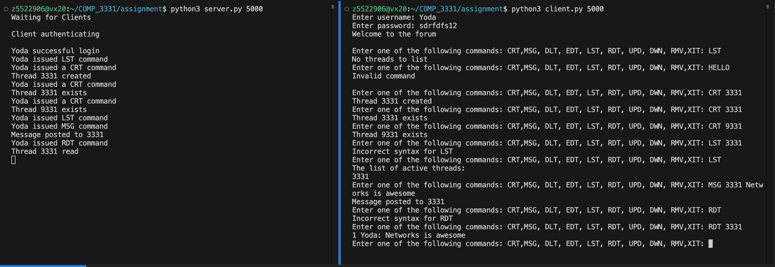 Topic Wire Chat Interface